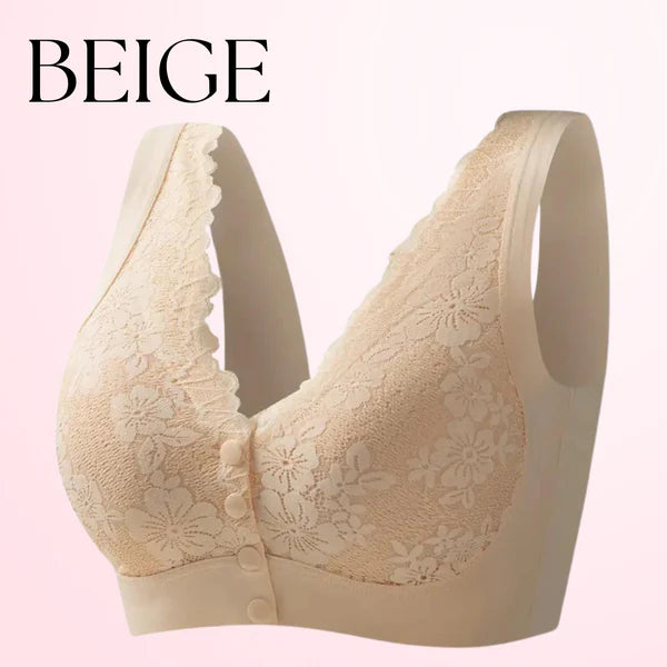 LAST DAY SALE 70% OFF – Zero Feel Lace Full Coverage Front Closure Bra